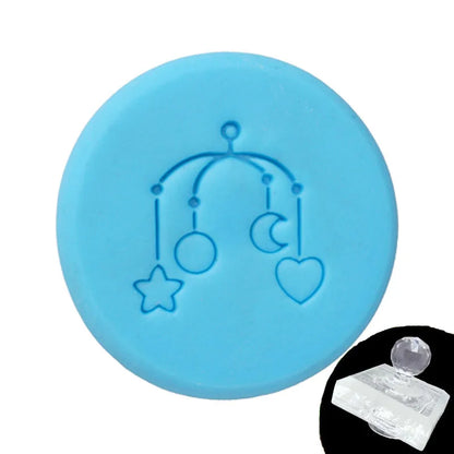 Flower Leaves and Tree Pattern Stamp, Home Cleaning Natural Seal, Acrylic Transparent Imprint Soap Stamp, Handmade  Chapter