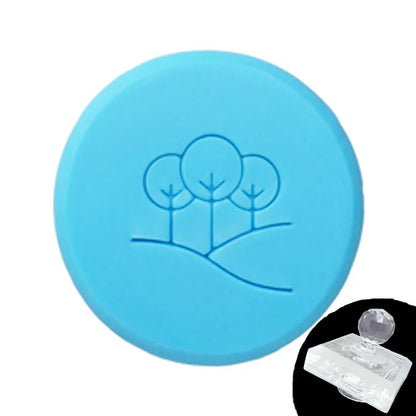 Flower Leaves and Tree Pattern Stamp, Home Cleaning Natural Seal, Acrylic Transparent Imprint Soap Stamp, Handmade  Chapter
