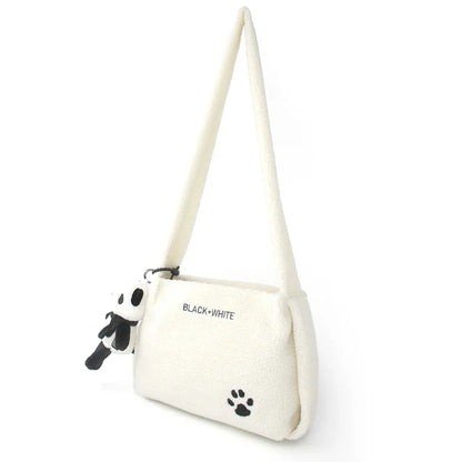 Flower Princess B+W Women's Bag New 2024 Trend Fashion Designer White Cute Small Crossbody Shoulder Brand Female Bags for Women