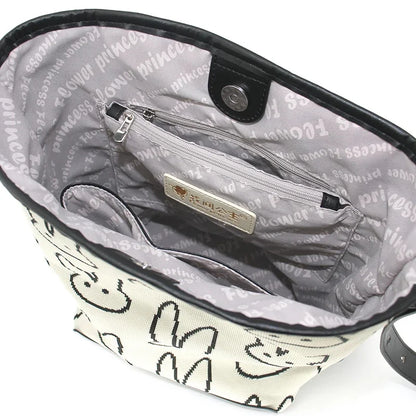 Flower Princess BUUNY Women's 2024 Trend Knitted Bucket Designer Fashion Shoulder Crossbody Girl Female Bags for Women
