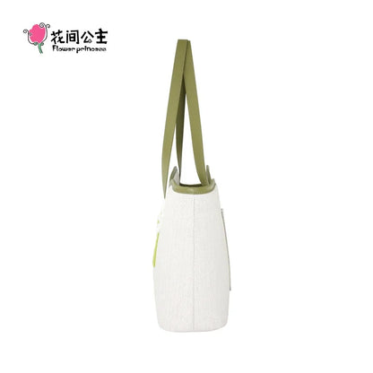 Flower Princess Bright Women's 2024 Trend Designer Wave Shoulder Handbag Fashion Female Bags for Women Ladies