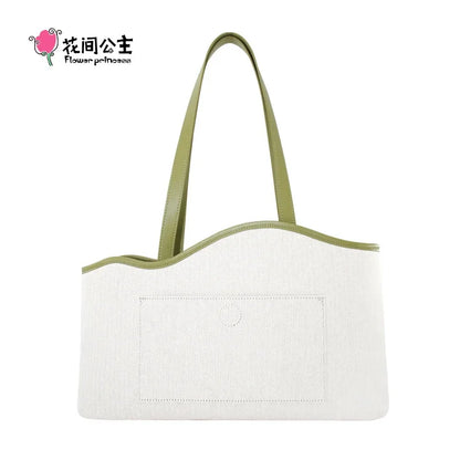 Flower Princess Bright Women's 2024 Trend Designer Wave Shoulder Handbag Fashion Female Bags for Women Ladies