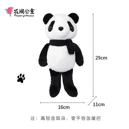Flower Princess Cute Pet Family Women's Winter 2024 New in Three-dimensional Doll Crossbody Plush Headphone Bags