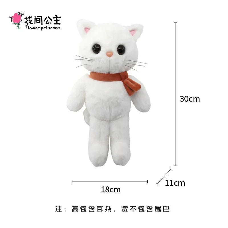 Flower Princess Cute Pet Family Women's Winter 2024 New in Three-dimensional Doll Crossbody Plush Headphone Bags