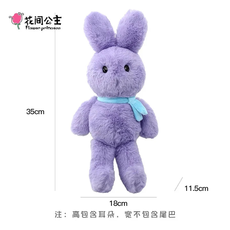 Flower Princess Cute Pet Family Women's Winter 2024 New in Three-dimensional Doll Crossbody Plush Headphone Bags