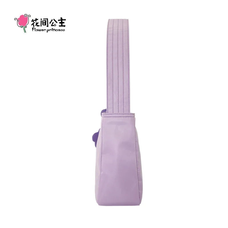 Flower Princess Daybreak Women's 2024 Trend Fashion Versatile Nylon Cloth Shoulder Underarm New in Bags for Women