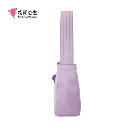 Flower Princess Daybreak Women's 2024 Trend Fashion Versatile Nylon Cloth Shoulder Underarm New in Bags for Women