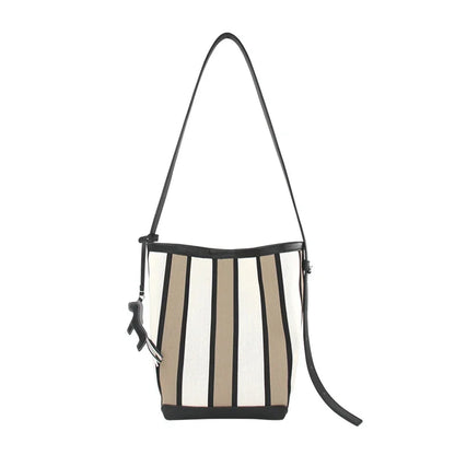 Flower Princess Journey Women's Bag 2024 Trend Commuting Fashion Knitted Bucket Tote Female New in Crossbody Bags for Women