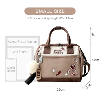 Flower Princess Messenger Crossbody Women Shoulder Luxury Handbags Female Bags Designer Ladies Handbag 2024 Fashion