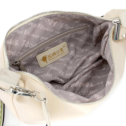 Flower Princess PLAY Women's Bag Designer Half Moon Underarm Crossbody Shoulder Nylon Black Handbag Summer Female Bags for Women