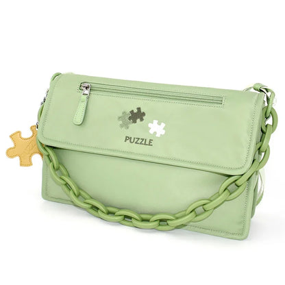 Flower Princess PUZZLE Women's Bag 2024 Trend Summer Chain Designer Handbag Shoulder Messenger Crossbody Fashion Bags for Women