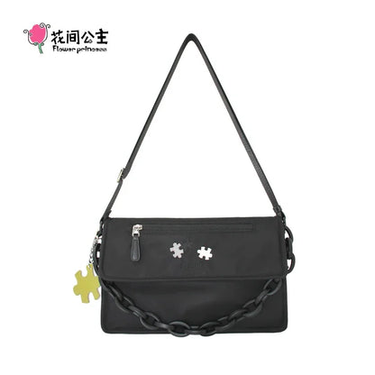 Flower Princess PUZZLE Women's Bag 2024 Trend Summer Chain Designer Handbag Shoulder Messenger Crossbody Fashion Bags for Women