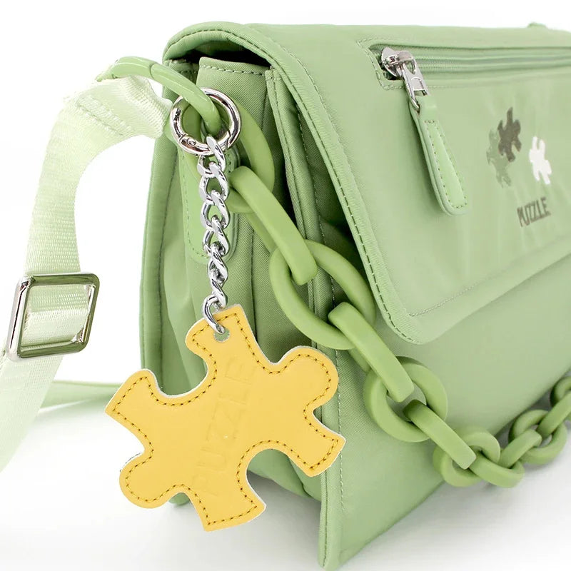 Flower Princess PUZZLE Women's Bag 2024 Trend Summer Chain Designer Handbag Shoulder Messenger Crossbody Fashion Bags for Women