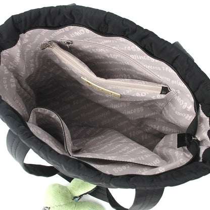 Flower Princess Rabbit Women's Bag New 2024 Trend Fashion Cute Quilted Tote Shoulder Designer Female Big Large Bags for Women