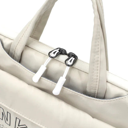Flower Princess THINK 14 Inch Women's Laptop Bag Handbag Crossbody 2024 Original Embroidered Nylon Business Water Repellent Bags