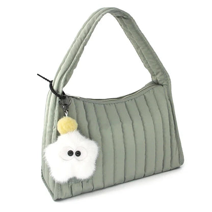 Flower Princess Valley Women's Bag 2024 Trend Fashion Quilted Shoulder Handbag Original Female New in Winter Bags for Women