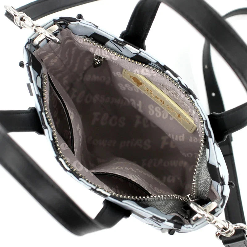 Flower Princess Women's Bag Fashion New 2024 Trend Cute Designer Cloth Female Handbags Small Phone Crossbody Bags for Women