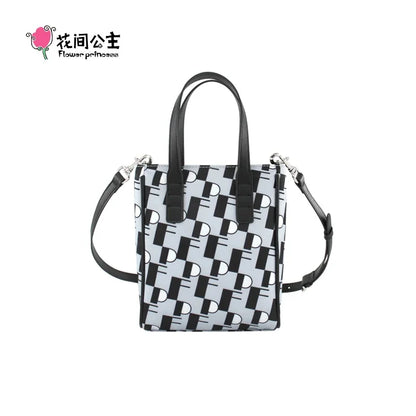 Flower Princess Women's Bag Fashion New 2024 Trend Cute Designer Cloth Female Handbags Small Phone Crossbody Bags for Women