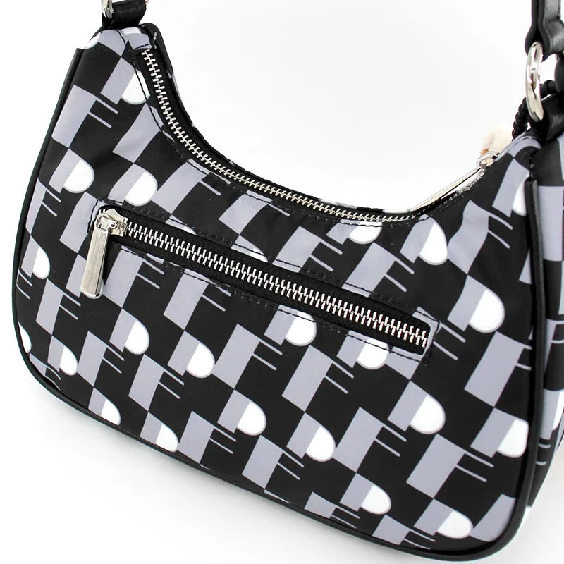 Flower Princess Women's Bag Fashion New 2024 Trend Cute Designer Female Handbags Shoulder Underarm Crossbody Bags for Women