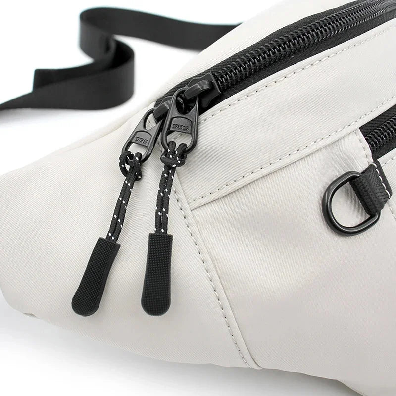 Flower Princess Women's Men's Chest Bag 2024 Trend White Black Original Fashion Dumpling Waist Crossbody Shoulder Bags