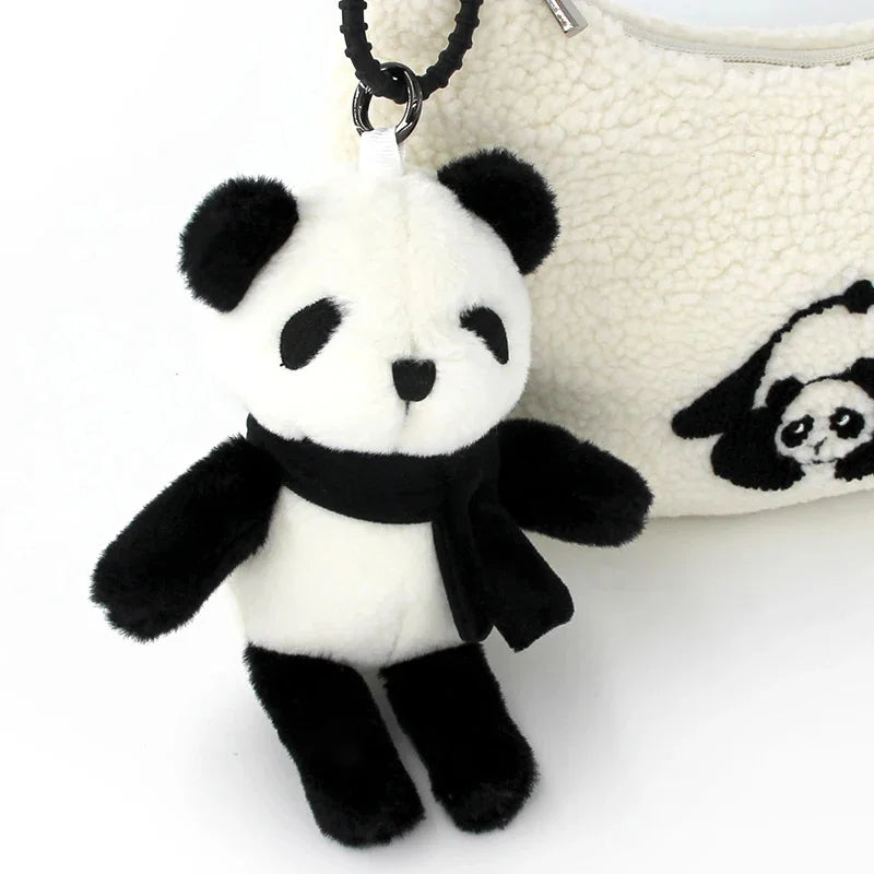 Flower Princess Yoga Panda Women's Bag New 2024 Trend Fashion White Cute Shoulder Underarm Crossbody Female Small Bags for Women