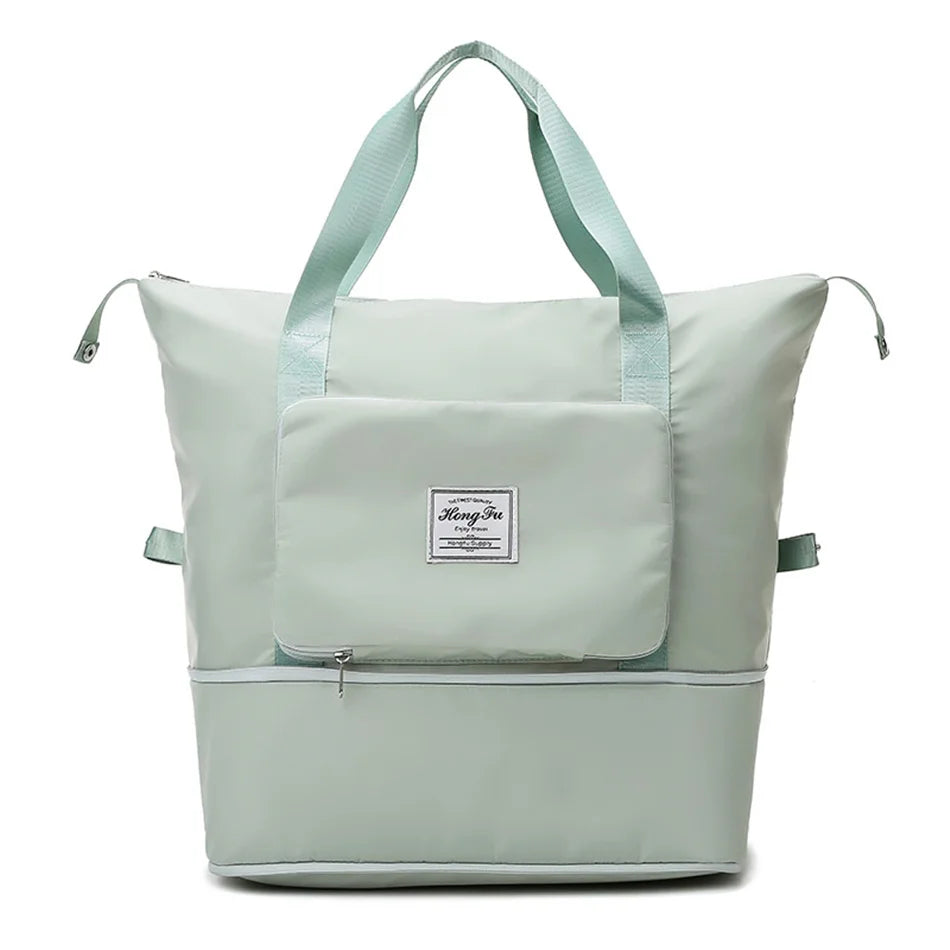 Foldable Large Capacity Women Gym Bags Shoulder Bag Women Training Travel Handle Handbag Yoga Sport Laptop Tote Sac Women