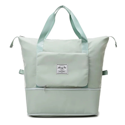 Foldable Large Capacity Women Gym Bags Shoulder Bag Women Training Travel Handle Handbag Yoga Sport Laptop Tote Sac Women