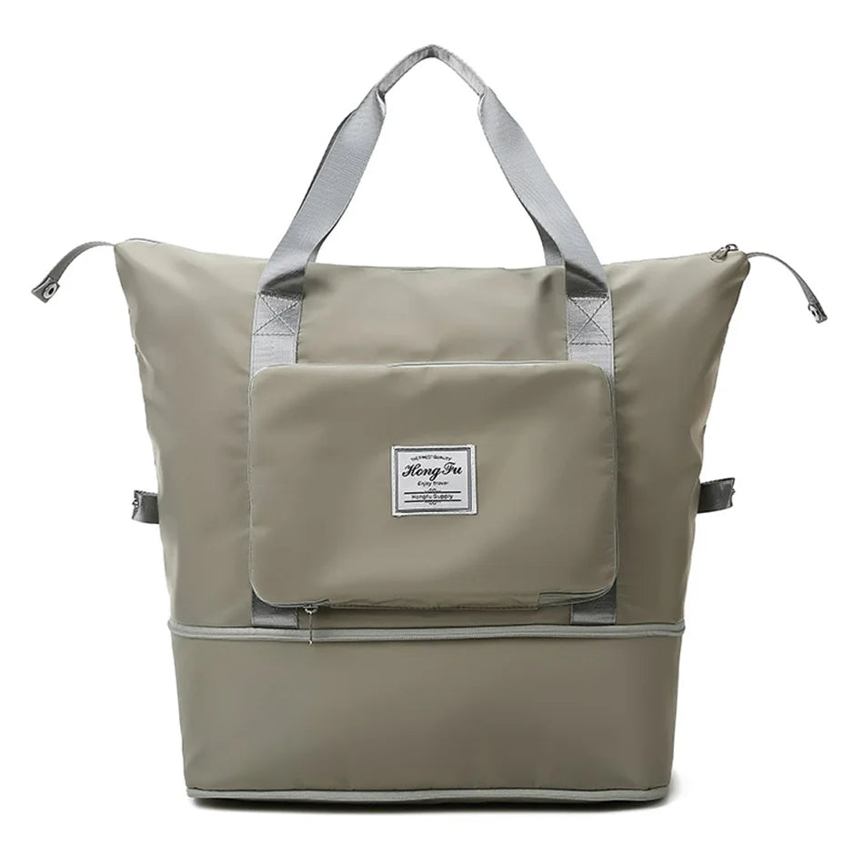 Foldable Large Capacity Women Gym Bags Shoulder Bag Women Training Travel Handle Handbag Yoga Sport Laptop Tote Sac Women