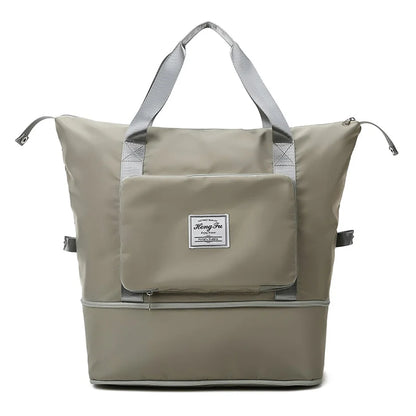 Foldable Large Capacity Women Gym Bags Shoulder Bag Women Training Travel Handle Handbag Yoga Sport Laptop Tote Sac Women