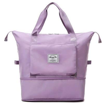 Foldable Large Capacity Women Gym Bags Shoulder Bag Women Training Travel Handle Handbag Yoga Sport Laptop Tote Sac Women