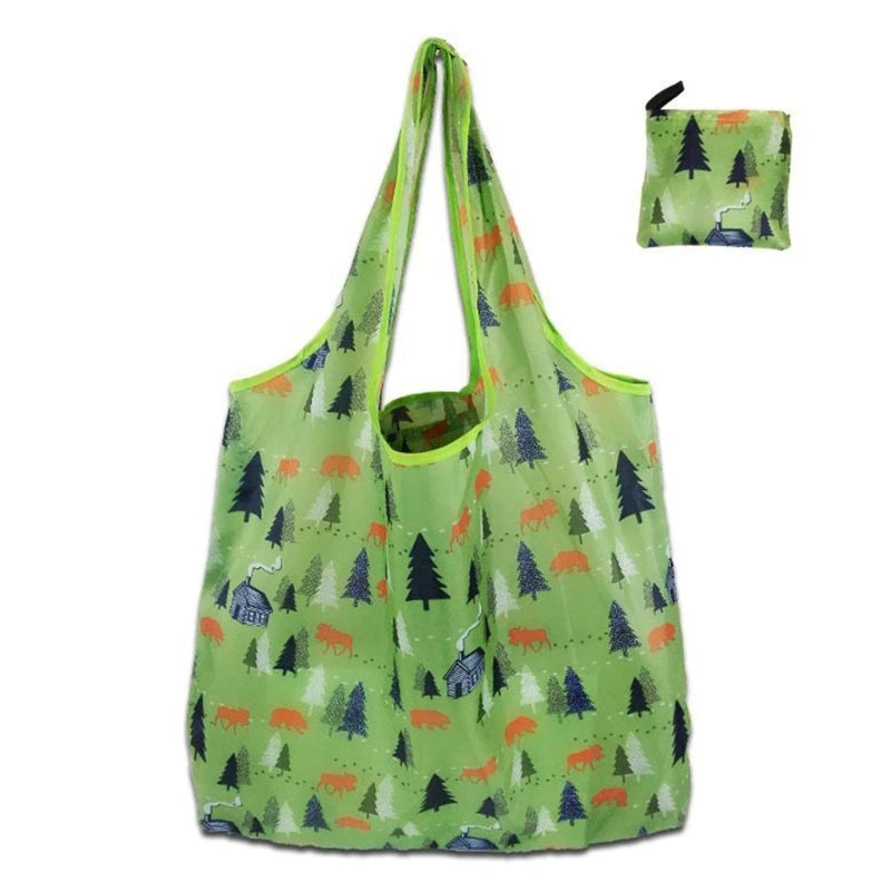 Foldable Shopping Bag Trendy & Functional Bag Easy to Carry Grocery Bag with Large Capacity Versatile Handy