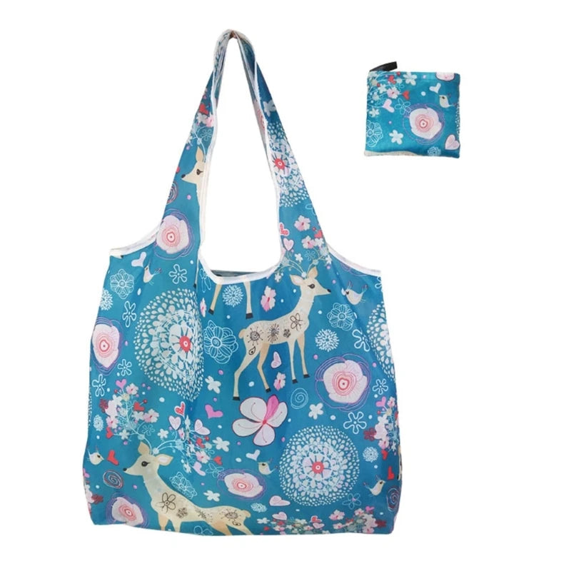 Foldable Shopping Bag Trendy & Functional Bag Easy to Carry Grocery Bag with Large Capacity Versatile Handy