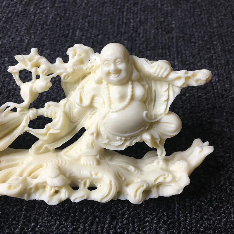Fortune Big Belly Laughing Buddha  decorative figures Statue Resin Art Sculpture Home Room, Office Decoration Free delivery