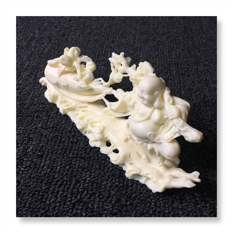 Fortune Big Belly Laughing Buddha  decorative figures Statue Resin Art Sculpture Home Room, Office Decoration Free delivery