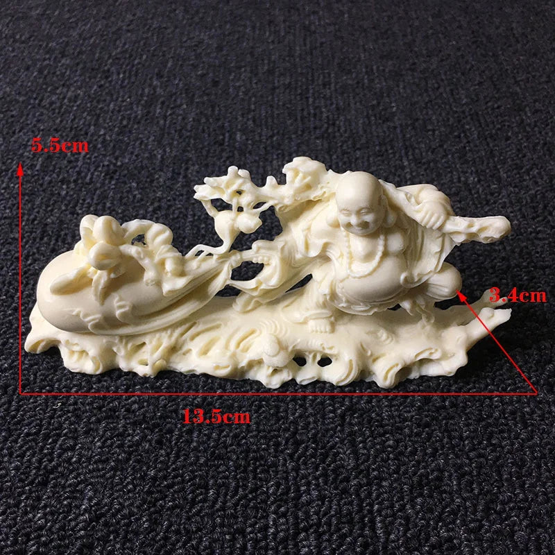 Fortune Big Belly Laughing Buddha  decorative figures Statue Resin Art Sculpture Home Room, Office Decoration Free delivery