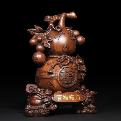 Fortune Bring Gourd Ornaments Fortune and Gourd Home Living Room Wine Bedroom Decor Figurines Gifts