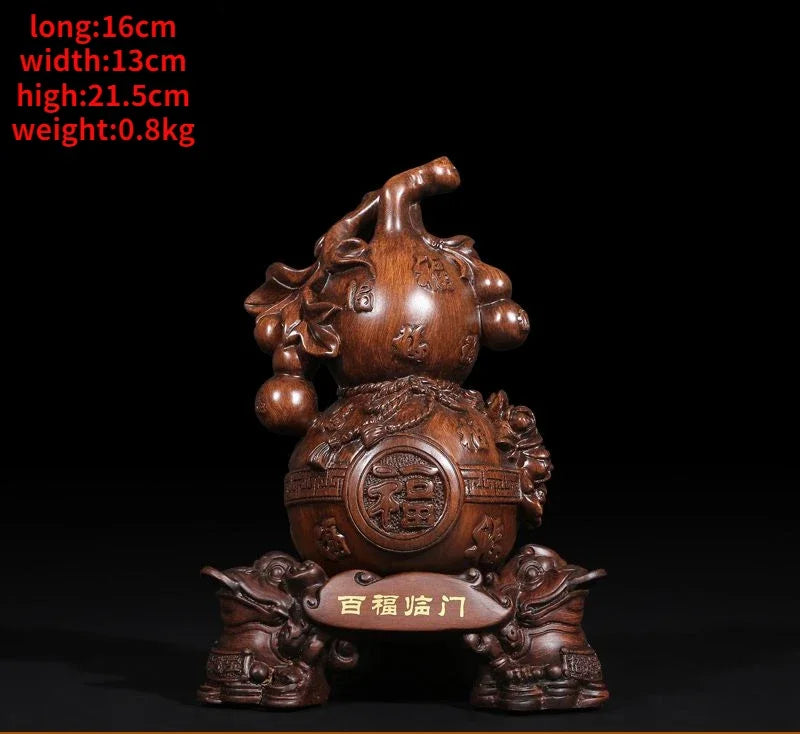 Fortune Bring Gourd Ornaments Fortune and Gourd Home Living Room Wine Bedroom Decor Figurines Gifts
