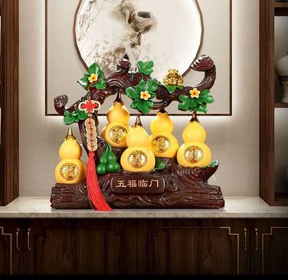 Fortune Gourd Ornaments Living Room Liquor Cabinet Entrance Decorations Furnishings Opening Housewarming Gift