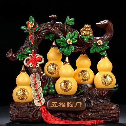 Fortune Gourd Ornaments Living Room Liquor Cabinet Entrance Decorations Furnishings Opening Housewarming Gift