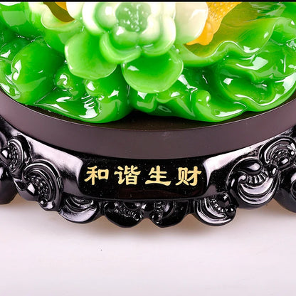 Free Shipping Fengshui  golden toad furnishing articles Lucky three feet toads Statue home decor gifts household decoration