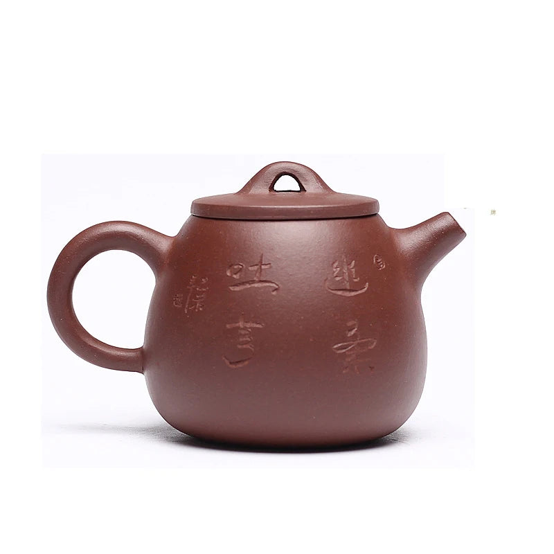 Free Shipping Yixing purple clay Teapot bargain price High Stone scoop pot teapot Author: Zhou ting 160ml Chinese Zisha Tea Pots