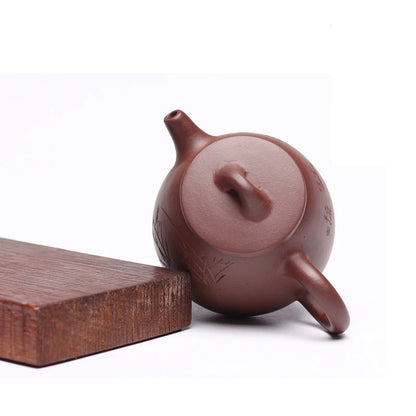 Free Shipping Yixing purple clay Teapot bargain price High Stone scoop pot teapot Author: Zhou ting 160ml Chinese Zisha Tea Pots