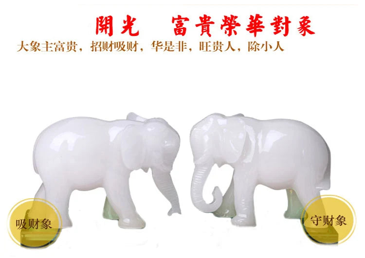 Free shipping elephant  and Indian crafts elephant furnishing articles business opening good luck figurine