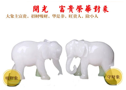 Free shipping elephant  and Indian crafts elephant furnishing articles business opening good luck figurine