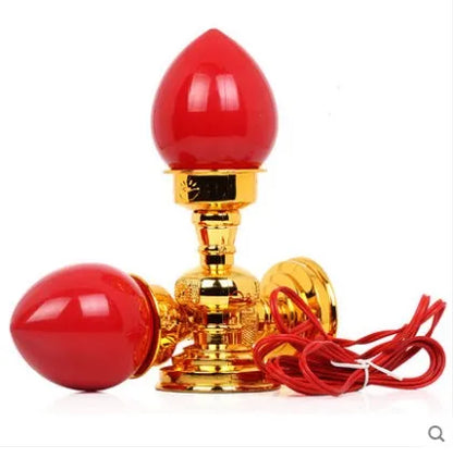 Free shipping gods for candle light Pray candlestick Electric candle lamp electric candles  Buddha lamp Buddhist temple supplies