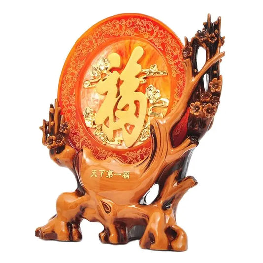 Free shipping resin statue handicraft living room TV cabinet office desktop ornaments wedding gift Modern 3D Text Effect