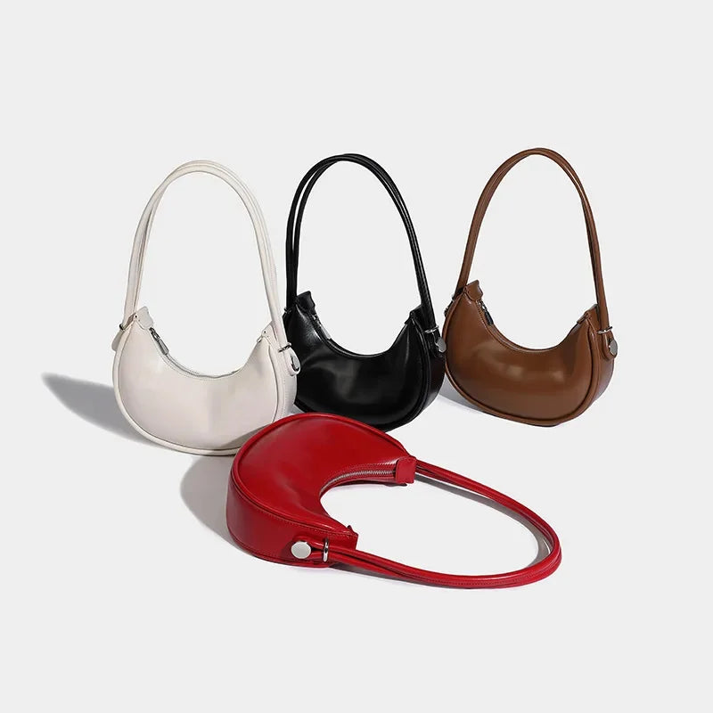 French Niche Women's 2024 Spring And SummerVersatile Red Wedding High-end Texture Fashion Shoulder Armpit Bag