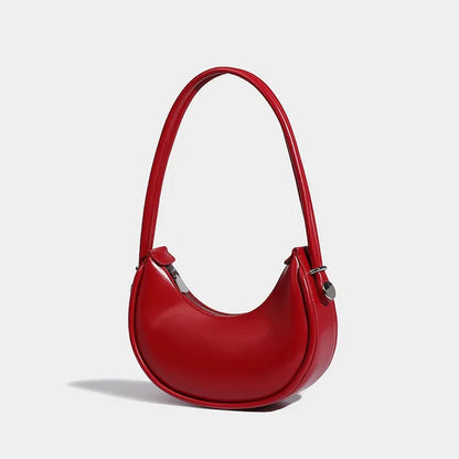 French Niche Women's 2024 Spring And SummerVersatile Red Wedding High-end Texture Fashion Shoulder Armpit Bag
