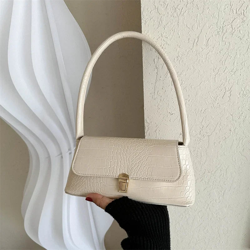 French Shoulder Bag Casual Simple 2024 Korean Style Small Square Bag Designer Bags Luxury Crossbody Bags for Women