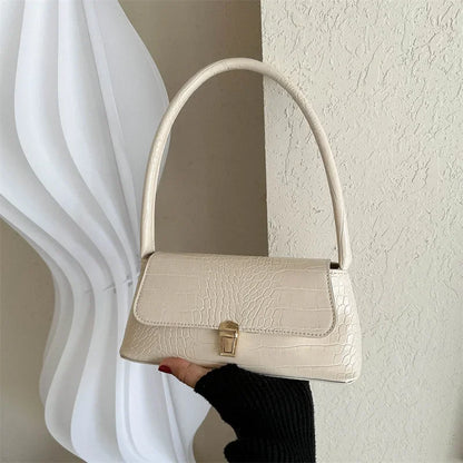French Shoulder Bag Casual Simple 2024 Korean Style Small Square Bag Designer Bags Luxury Crossbody Bags for Women